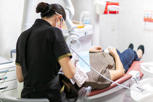 ブラッシング指導